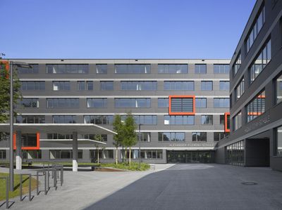 New construction of GPES vocational school center, Stuttgart (Hedwig-Dohm-Schule and Alexander-Fleming-Schule)